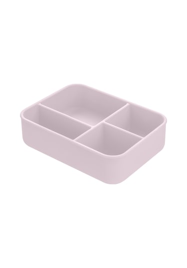 Silikon Beslenme Kutusu Bento - Misty Lilac