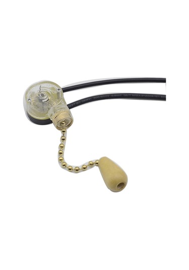 Duvar Lambası Aksesuarları İçin Çeken Zincir Anahtarı Parçaları Tavan Fanı Başucu Lambası Renk: Altın Altın