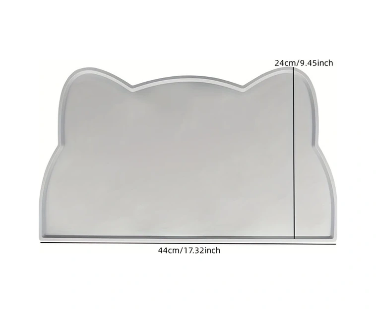 Dashanshop Pembe 1 Adet Whiskerwonders Silikon Kedi Mama Matı Kaymaz Ve Dökülme Önleyici