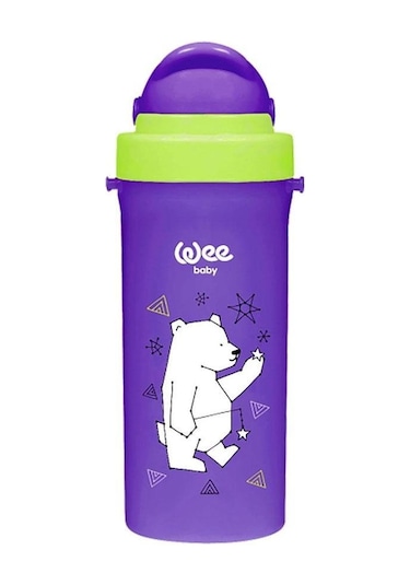 Wee Baby Pipetli Bardak Mor 300 ML 6+ Ay