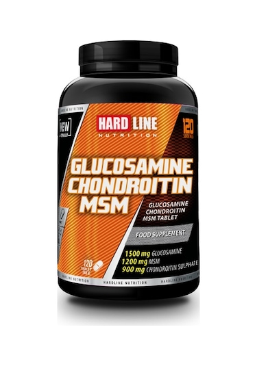 Hardline Glucosamine Chondroitin Msm 120 Tablet - Glukozamin