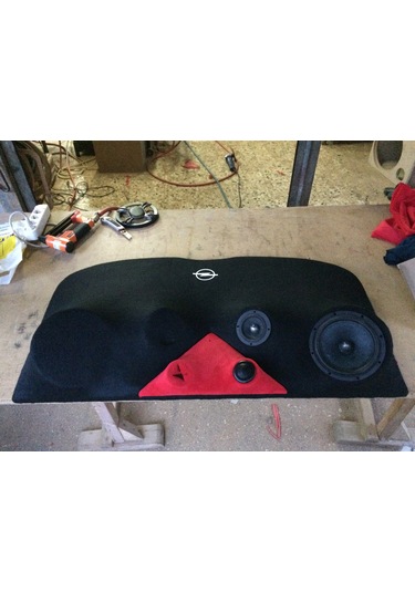 Opel Astra H Hacbek Pandizot 4x20cm Mid 2x10cm Polyesterli Portlu