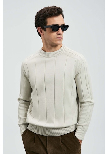 Lufian Grand Taş Erkek Kazak 112090165 Taş