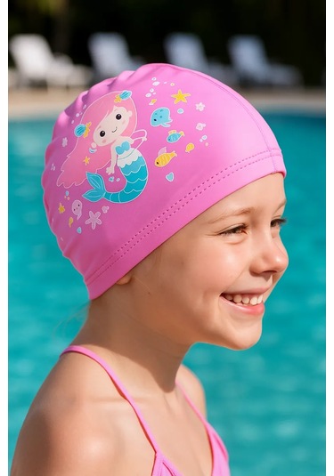 Kyros Çocuklar İçin Kumaş Yüzme Kapağı 481667582 Pembe