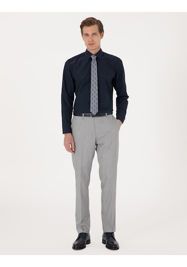 Pierre Cardin Erkek Lacivert Gömlek Basic 50316742-vr033 Lacivert