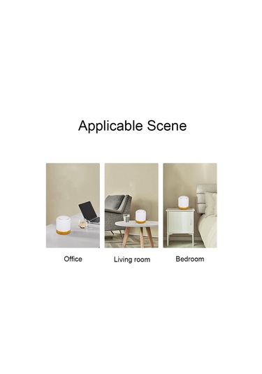 Sones Rd1909 Taşınabilir Rgb Işık Efekti Susuz Aromaterapi Lambası, Özellikler: Ahşap Tek Delikli