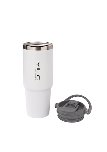 Milo Of Climbing Mugı 900 Ml Çelik Termos Beyaz