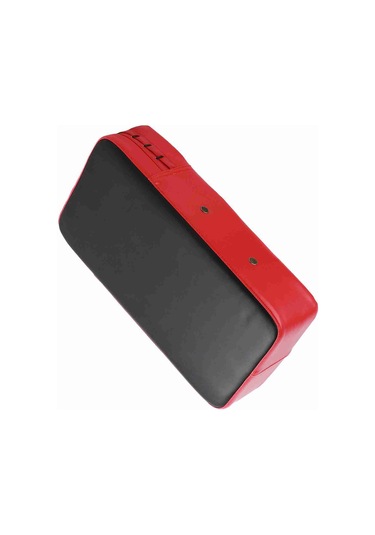 Moveevo Kırmızı Taekwondo Ayak Hedefi - Kalın Pu Deri, El İpi Dikişli, Basınç Serbestleştirme, Eğitmen İçin Dayanıklı Kullanim Kırmızı