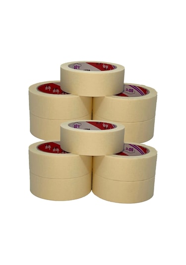 Ve-Ge Oto Maskeleme Bandı Kağıt Bant 10 Adet . Ölçü:36Mmx35Metre