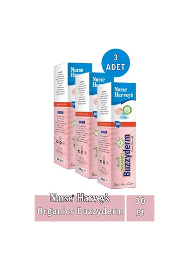 Nurse Harvey's Organics Buzzyderm 3 x 20 G