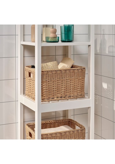 Sepet, Plastik Rattan, 25x35x20 Cm 1