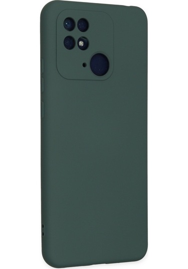 Xiaomi Redmi 10c Kılıf Lansman İçi Kadife Kamera Korumalı Nano Silikon Kılıf