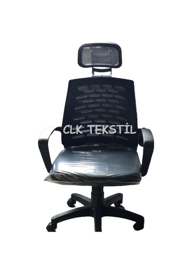 Clk-06 Clk Başlıklı Fileli Ofis Bilgisayar Makam Müdür Koltuğu Sandalesi (486227747)