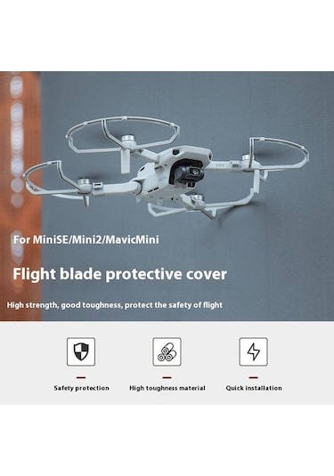 Padalink Mını 2/se Ve Mını 4k İçin Uygulanabilir Helisikopter Kanat Koruyucu Korumalı Çember, Çarpma Önleyici Aksesuar