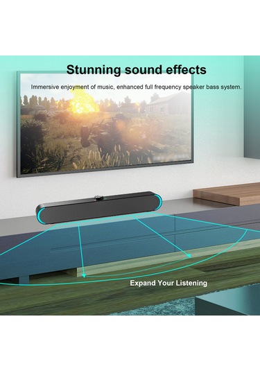 Leezsing Sada V-183 Usb Güçlü Masaüstü Hoparlör - Derin Bas Ve Stereo Ses Deneyimi