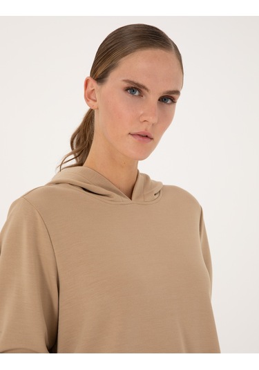 Pierre Cardin Kadın Bej Sweatshirt 50314972-vr011 Bej