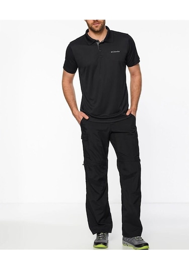 Columbia AM0126 Utilizer Polo Erkek T-Shirt-23008 Siyah