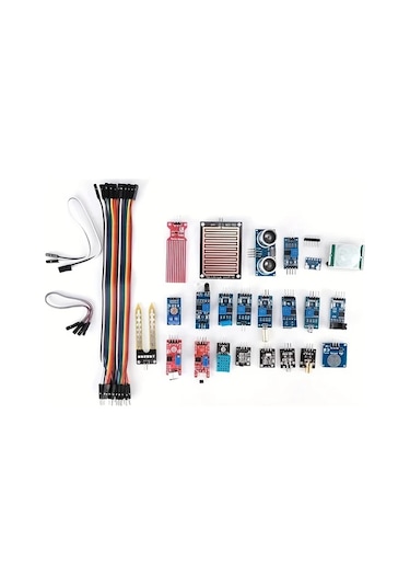 Willowhaven 22 İn 1 Arduino Uyumlu Sensor Seti Ultrasonik Ses Su Sıcaklık Işık Sensörleri