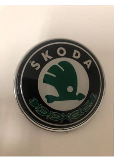 Skoda Octavia Ön Arma- Arka Arma Uyumlu 1997-2013 Bagaj Kapak Arması 7,5cm--yüksek Kalite-1 Adet