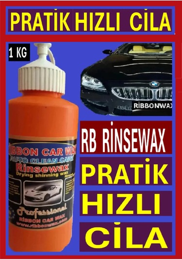Rb Rinsewax Hızlı Cila - Yağmur Su Kaydırıcı 1 Kg