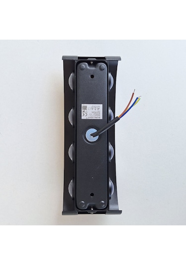 Haiti 4'lü Çift Yönlü Duvar Led Aplik Gün Işığı Işık Siyah