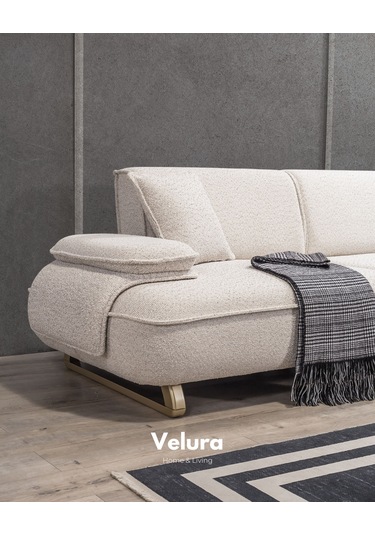 Vista 3+3+3 Koltuk Takımı & Oturma Grubu Cappuccino - Krem