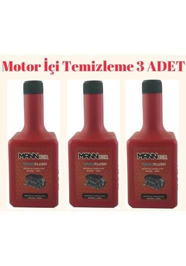 Mannbor Motor İçi Temizleme İlacı 250 Ml 3 Adet