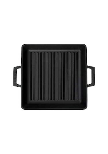 Lava Döküm Tava 26x26CM Demir Döküm Izgara