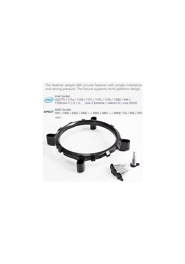 Strong M2-Pro 9cm Rainbow 2 Bakır Borulu 105W Tdp Intel/amd Kule Tipi Işlemci Cpu Fan