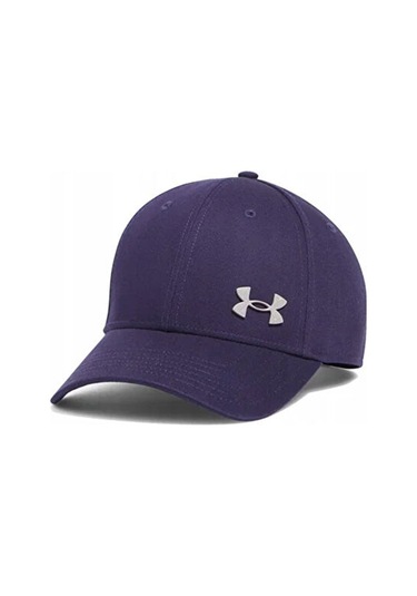 Under Armour M Sportstyle Metal Adj Şapka 1389695-410 Lacivert Lacivert