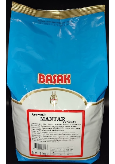 Başak Kremalı Mantar Çorba 3 KG