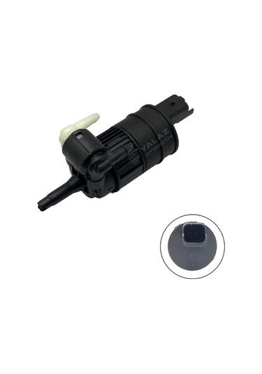 12v Su Fıskiye Motoru Çift Çıkış Soketli Renault Clıo/megane/kangoo