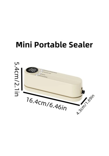 Honeybeeshop Çok Fonksiyonlu Yeşil Otomatik Gıda Mühürleyici Taşınabilir Kablosuz Vakum Makinesi Uzun Süreli Gıda Koruma Kompakt Mutfak Ve Piknik Için