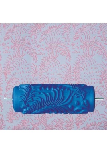 Novahub Sıvı Duvar Kağıdı Rulo, Fırçalama Aracı, İç Dekorasyon, Mavi Renk, Ev Boyası Uygun