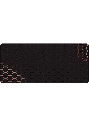 Tongxida 400x1000x3mm Cbtx Kaymaz Kauçuk Petek Desenli Mouse Pad - Stil 21 Masaüstü Mat Stil 21
