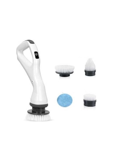 Createtech Zemin Yyc-oı Temizleme Temizleme Makinesi Fonksiyonlu Fırçası Elektrikli Döner Çok Akülü Pj