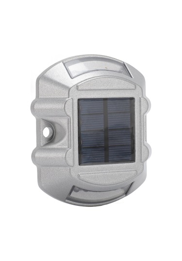 Yaozixa Alüminyum Güneş Enerjili Yol Tako Lambası - Yeşil Led, 800m Görünürlük, Ip68 Su Geçirmez, 8-10 Saat Çalışma Süresi