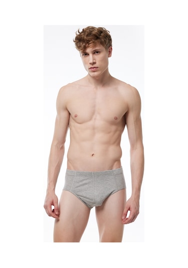 Malabadi Erkek Gri 2 Li Paket Modal Slip Külot 053 Grimelanj