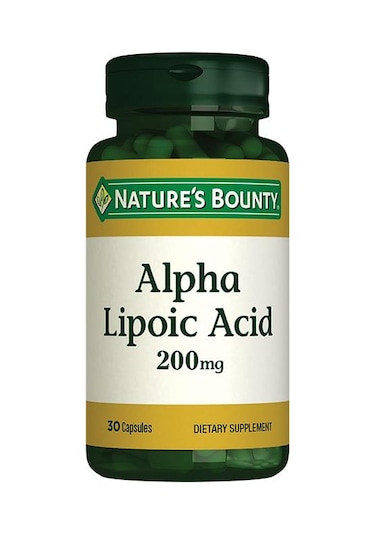 Natures Bounty Alpha Lipoic Acid 200 Mg 30   Kapsül