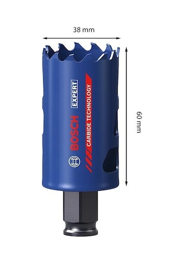Bosch 38 Mm Expert Sert Malzemeler İçin Panç 2608900424