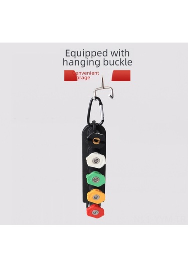 Geeksen Yüksek Basınçlı Çelik Fön Şekilli Sprey, 7 Renkli Taban Kilitli Ayna, Araba Yıkama Ve Temizlik İçin Uygun