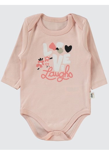 Civil Baby Kız Bebek 3'lü Takım 6-18 Ay Pudra Pudra