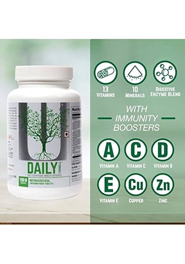 Universal Nutrition Daily Formula 100 Tablet Multivitamin