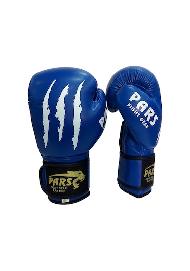 Pars Panter Boks Kick Boks Muay Thai Eldiveni Mavi