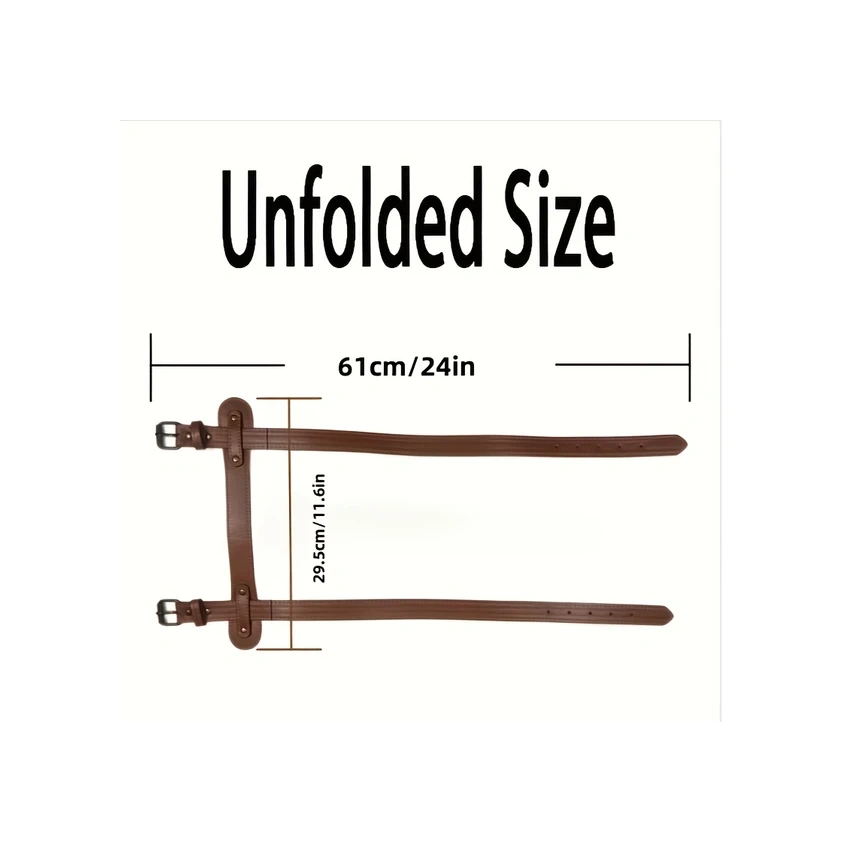 Xuweiwei 1 Adet Ayarlanabilir Yapay Deri Kamp Battaniyesi Ve Piknik Örtüsü Bağları Diğer