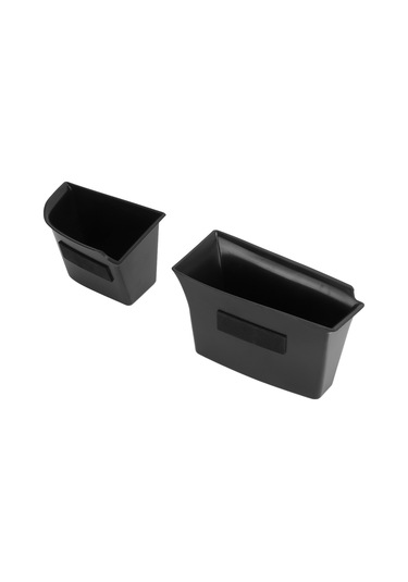 Wezone Mazda 3 2019-2021 Ve Cx-30 2020-2021 İçin Abs + Kauçuk Araç Kapı Depolama Kutusu, Tutamak Ve Dekorasyon 2 Adet