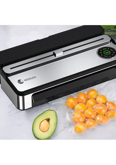 Mühlen Tam Otomatik Robotik Ev Gıda Vakum Makinesi V77 + Poşetli