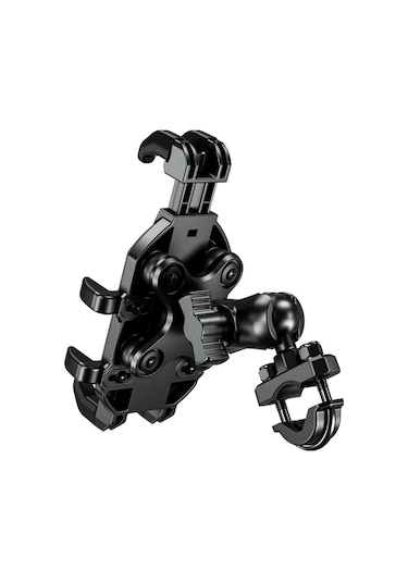 Nukrotech M20 Titreşim Modüllü Telefon Tutucu Siyah