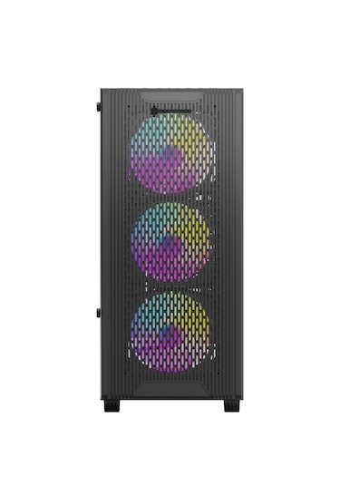 Game İn Game Pony 600w 4x12cm Argb Fan Mesh Panel Temper Atx Kasa