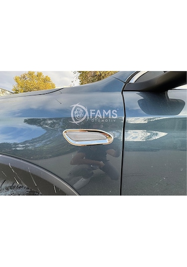 Fiat Egea Krom Sinyal Çerçevesi 2 Prç 2015 Üzeri Paslanmaz Çelik